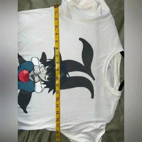 Hot Topic Women’s Small Death Note Top - Picture 4 of 4